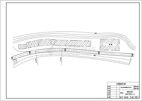 某地区水利工程道路设计CAD施工图